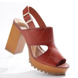 Women’s Chunky Lug Sole Sandals-Sz. 11